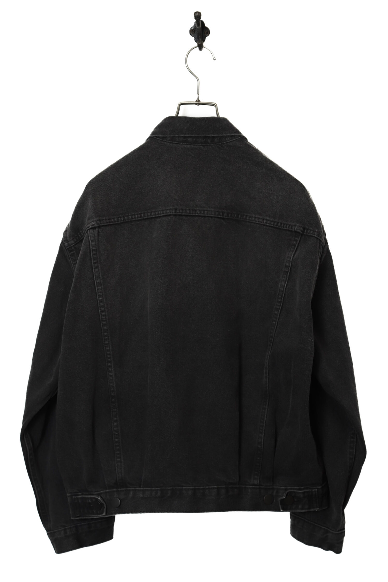 ジャケット・アウター vintage black denim jacket VINTAGE BLACK DENIM JACKET/XL | 古着屋FERANTRACING【公式】|東京
