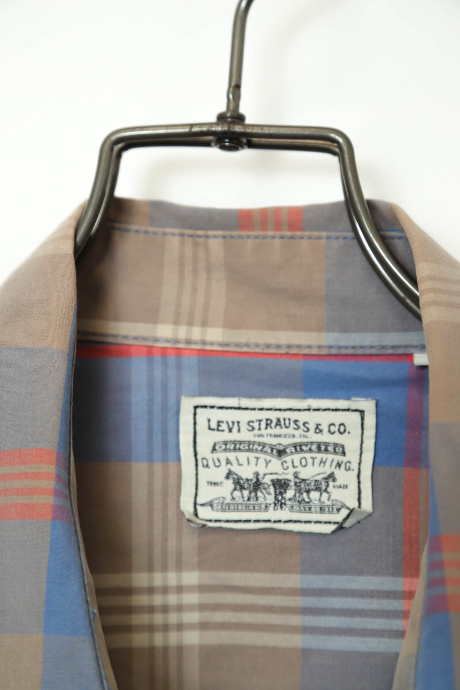 Alternative view of USED LEVIS WESTERN SHIRT/L