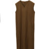 VINTAGE WOOLY LONG ONE-PIECE DRESS/M