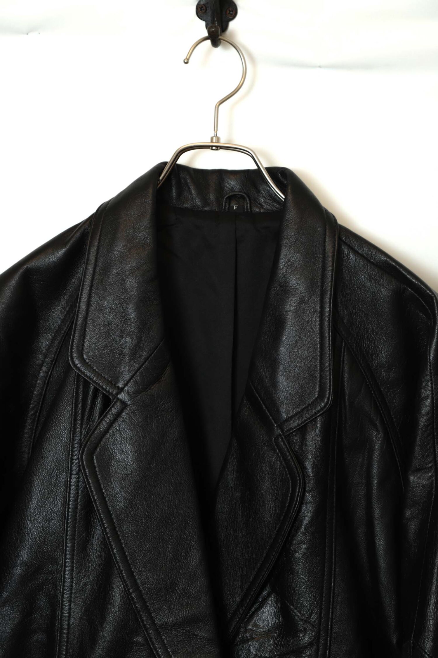 Alternative view of VINTAGE SHEEP LEATHER JACKET/L