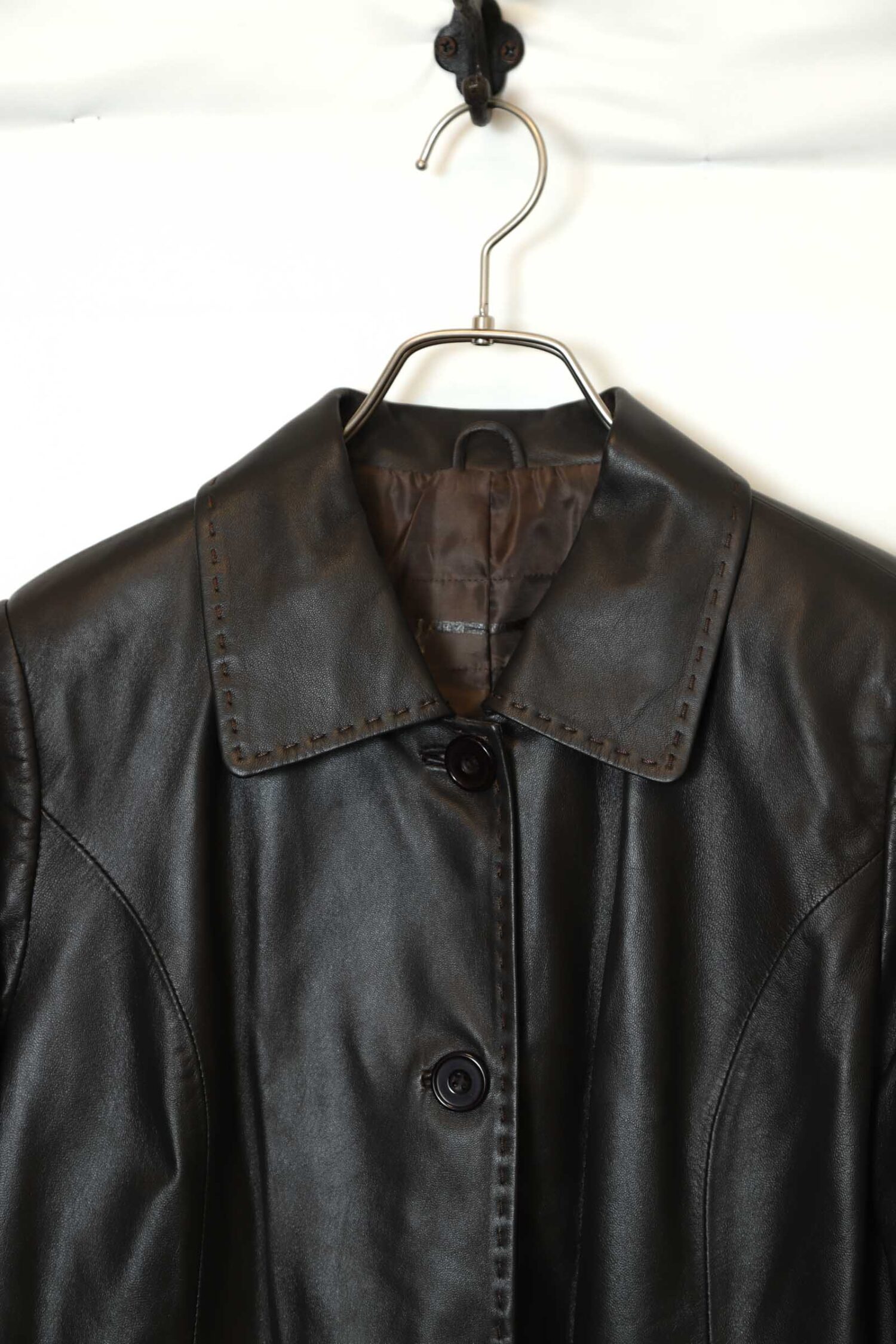 Alternative view of VINTAGE SHEEP LEATHER JACKET/S