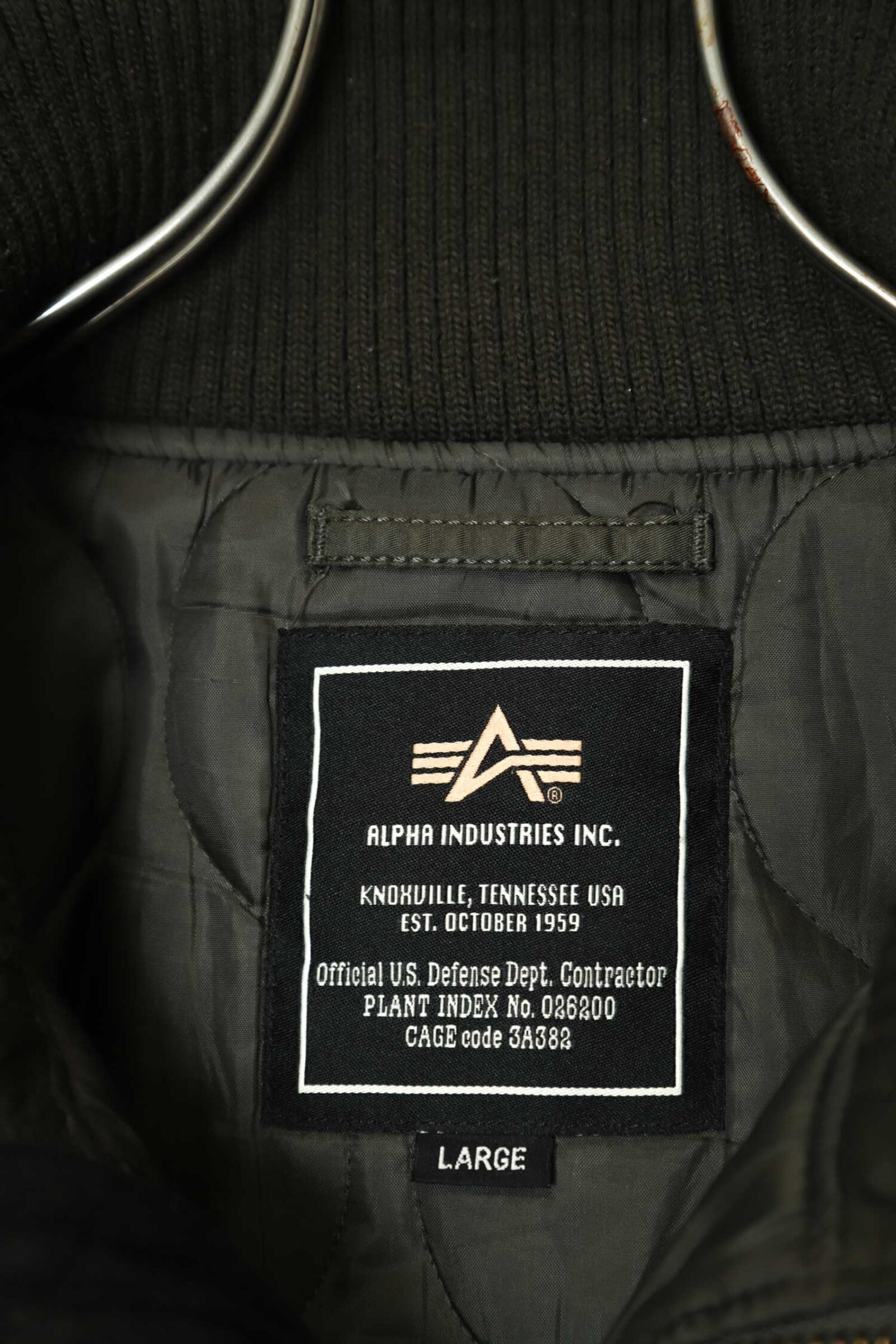 Alternative view of USED ALPHA INDUSTORIES BOMBER JACKET/L