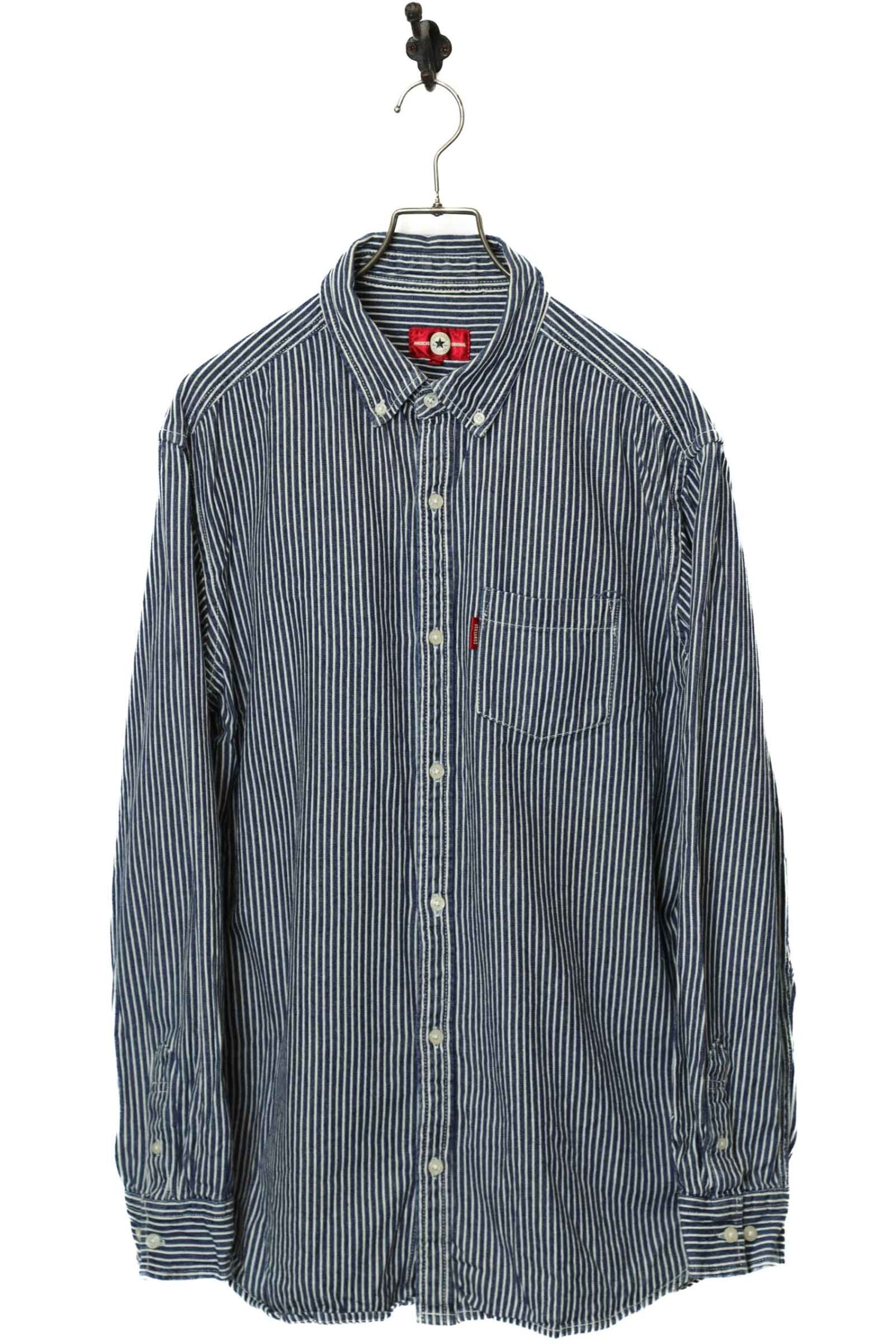 USED CONVERSE STRIPE SHIRT/L