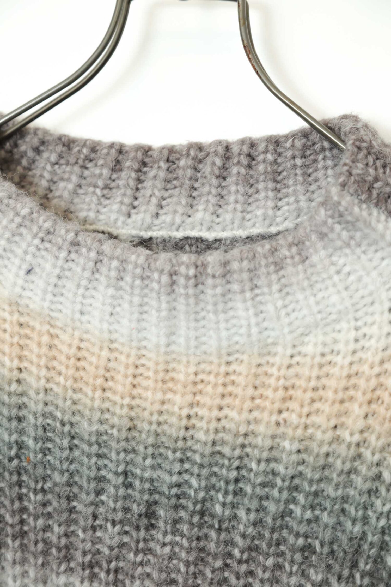 Alternative view of VINTAGE PATTERN KNITED SWEATER/XL