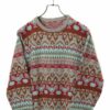 VINTAGE PATTERNED KNITED SWEATER/S