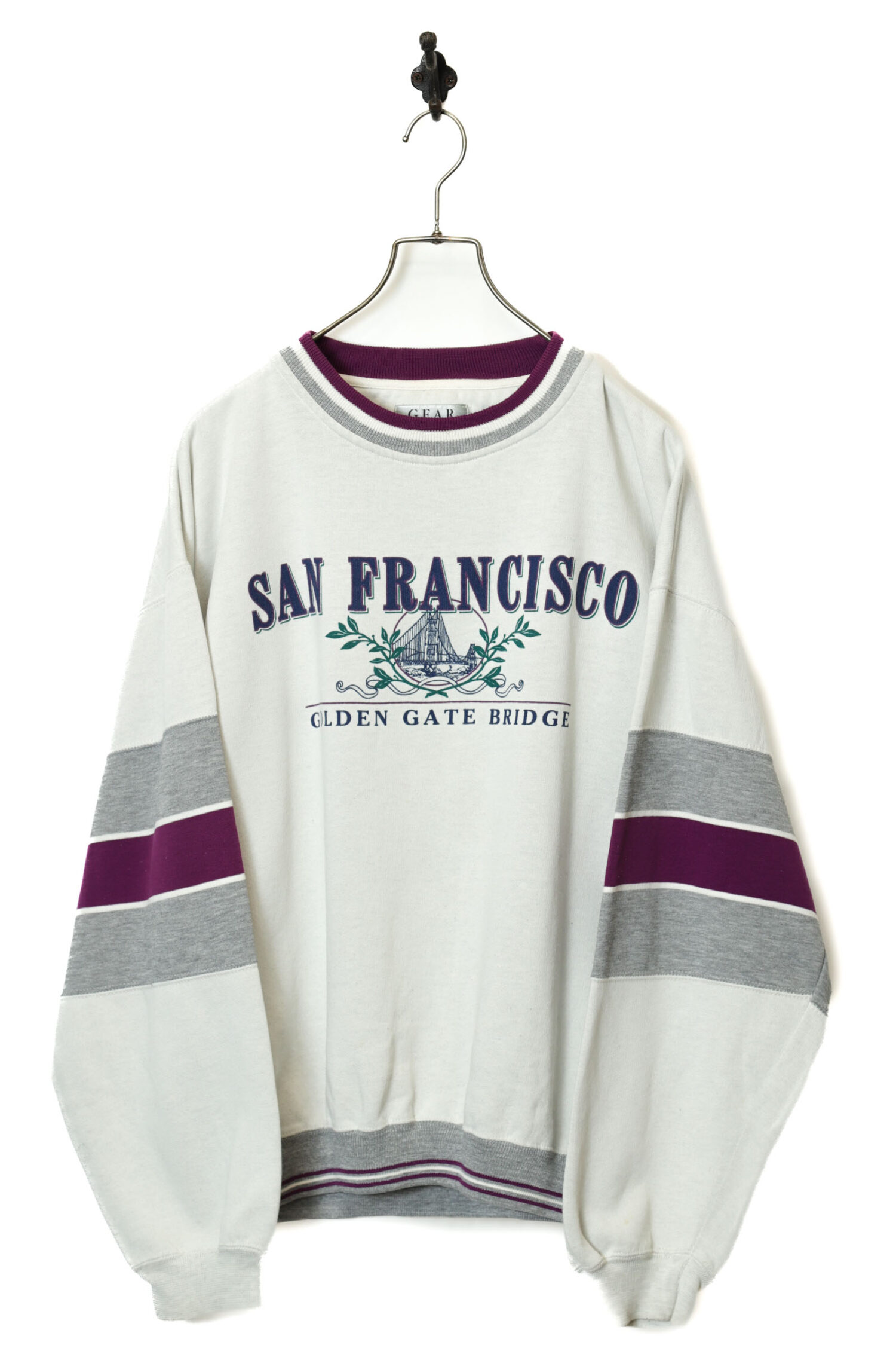 90'S PRINTED SWEAT SHIRT/XL