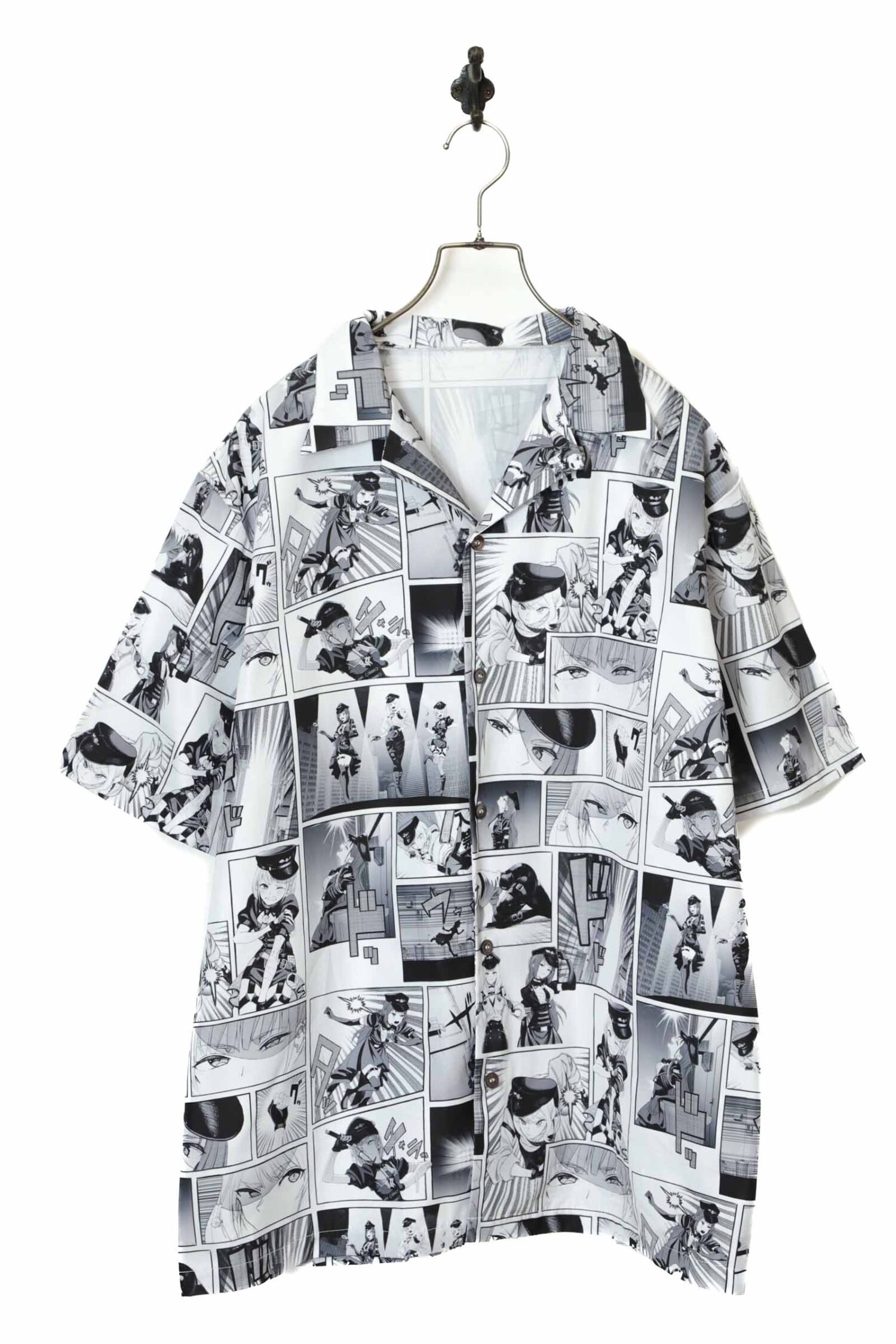 USED ANIME PRINTED SHIRT/L