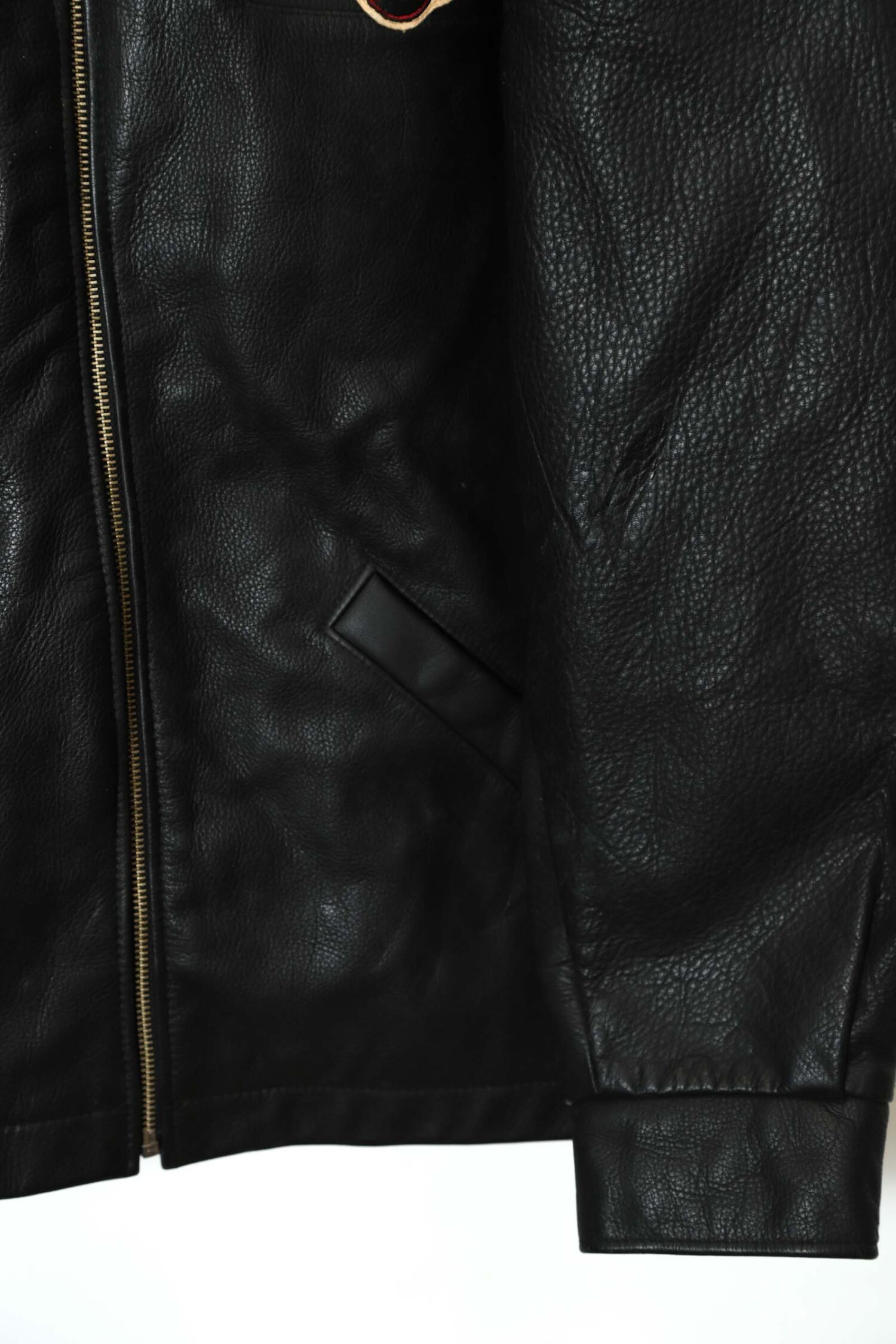 VINTAGE COW LEATHER JACKET/MADE IN CANADA/XL | 古着屋FERANTRACING