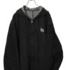 USED BLACK DENIM PARKA/XL