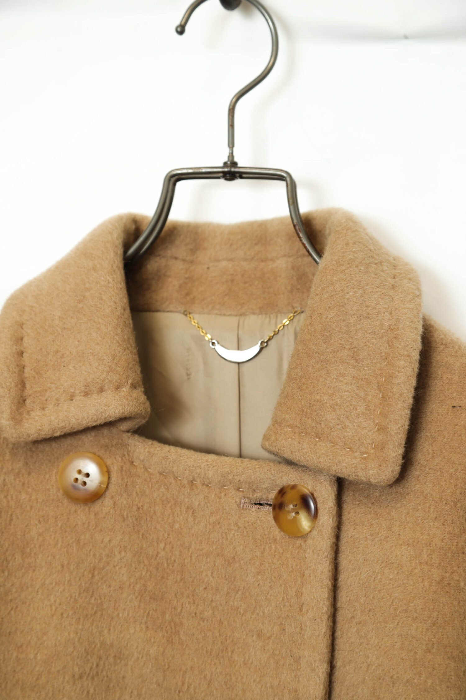 Alternative view of VINTAGE KID MOHAIR WOOL COAT/XL