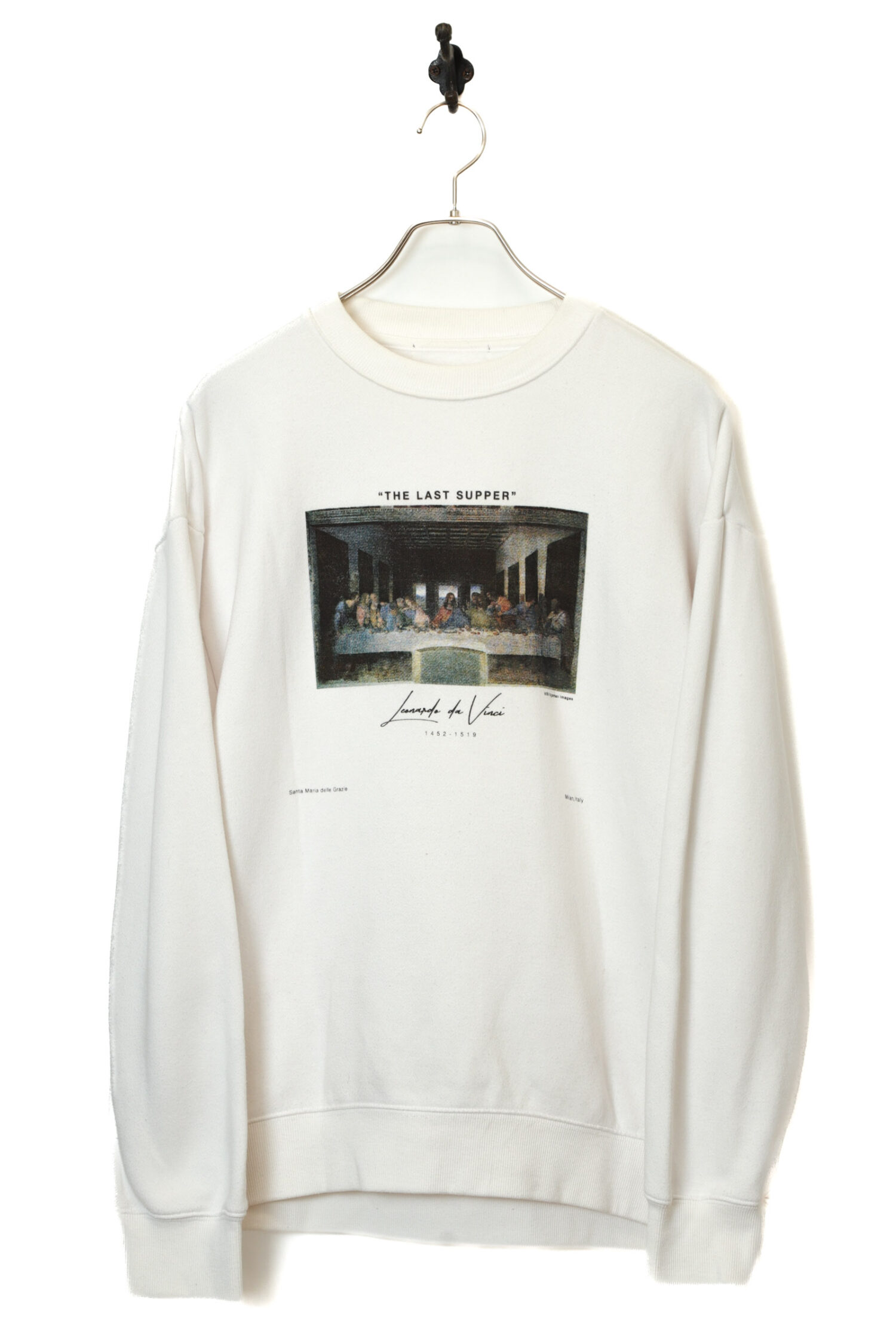 USED PRINTED SWEAT SHIRT/L