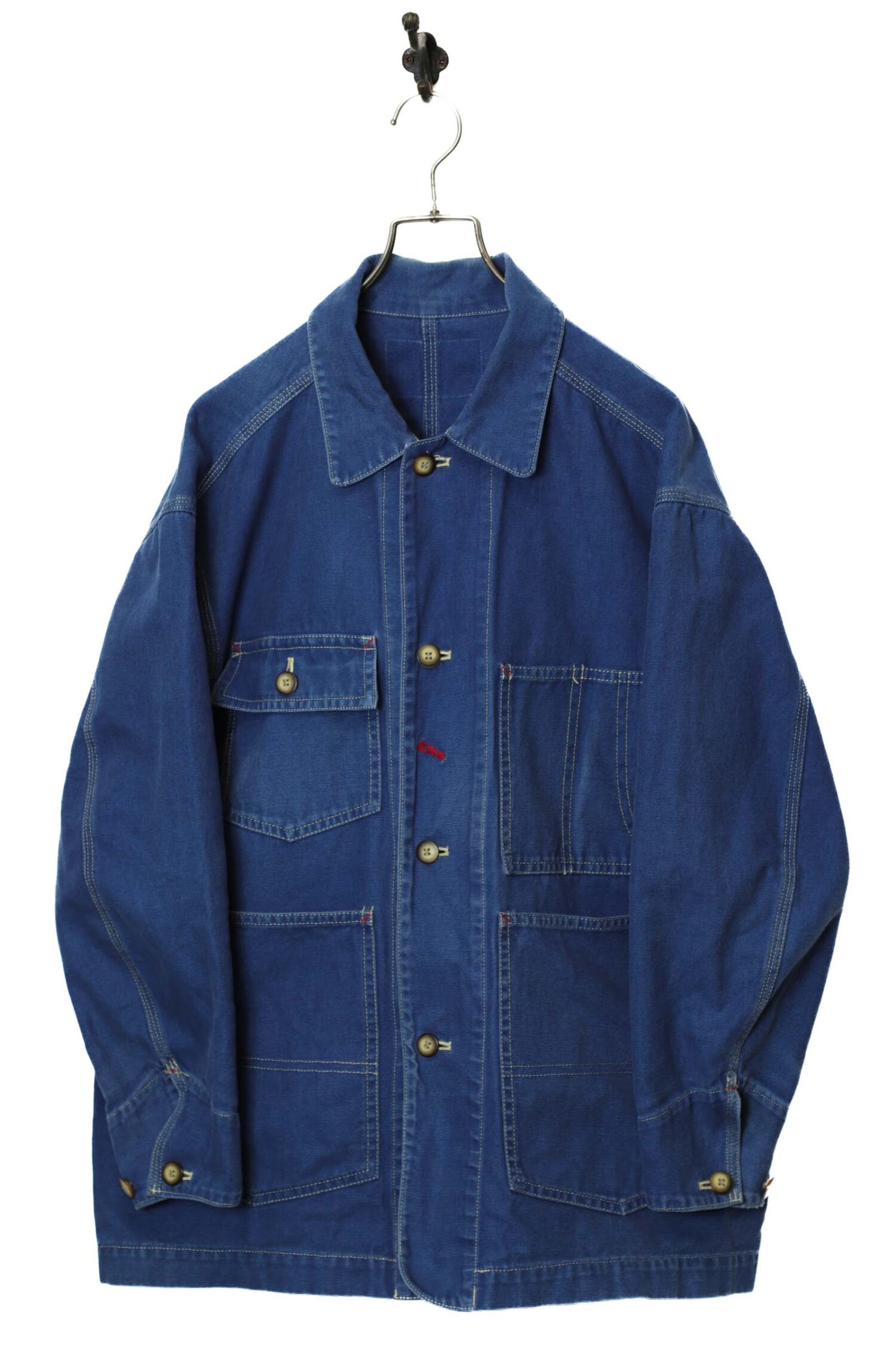 VINTAGE DENIM COVERALL JACKET/XL