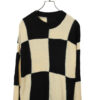 VINTAGE BLOCK KNITED SWEATER/L