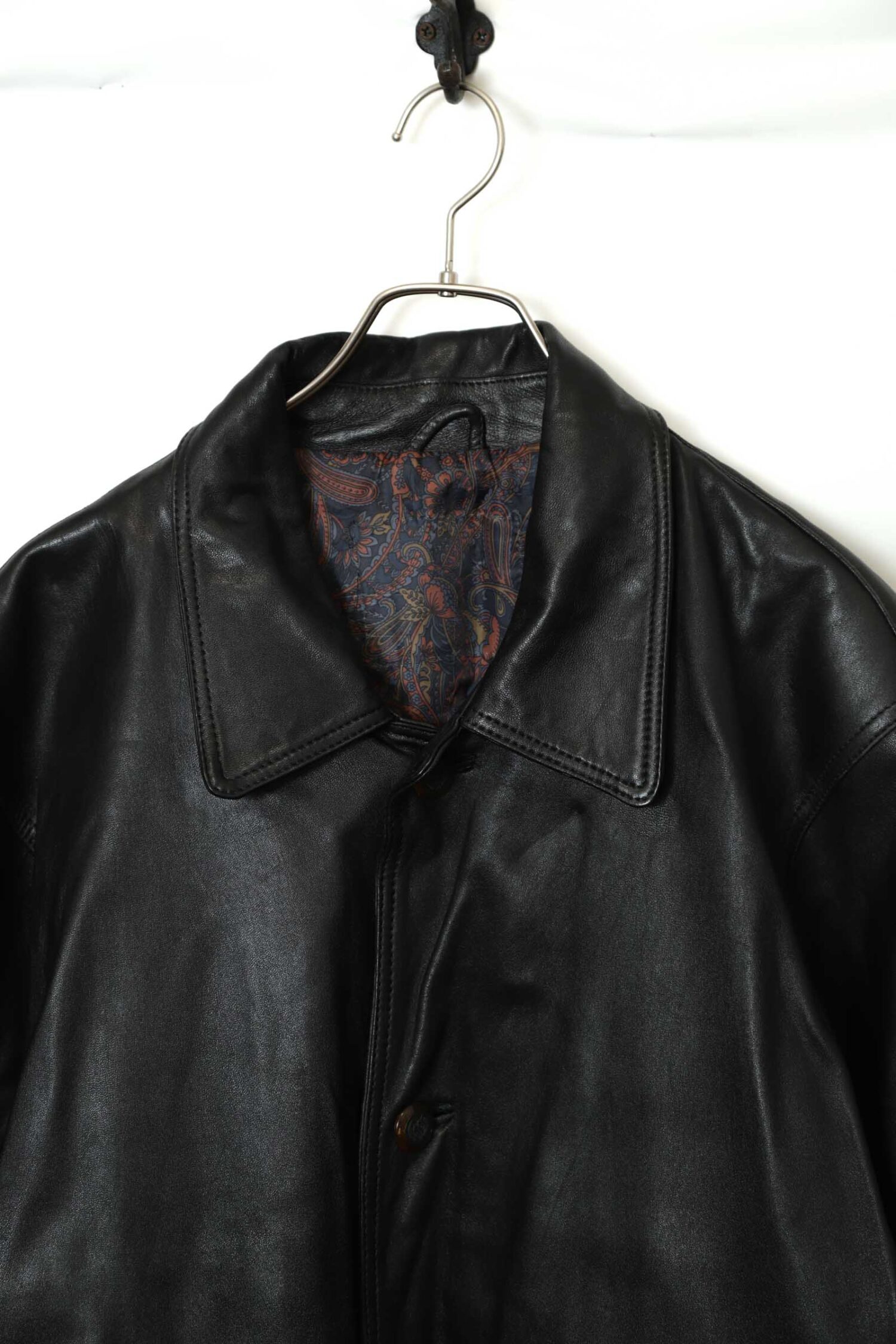 Alternative view of VINTAGE SHEEP LEATHER JACKET/L