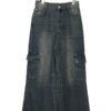VINTAGE DENIM CARGO PANTS/W70