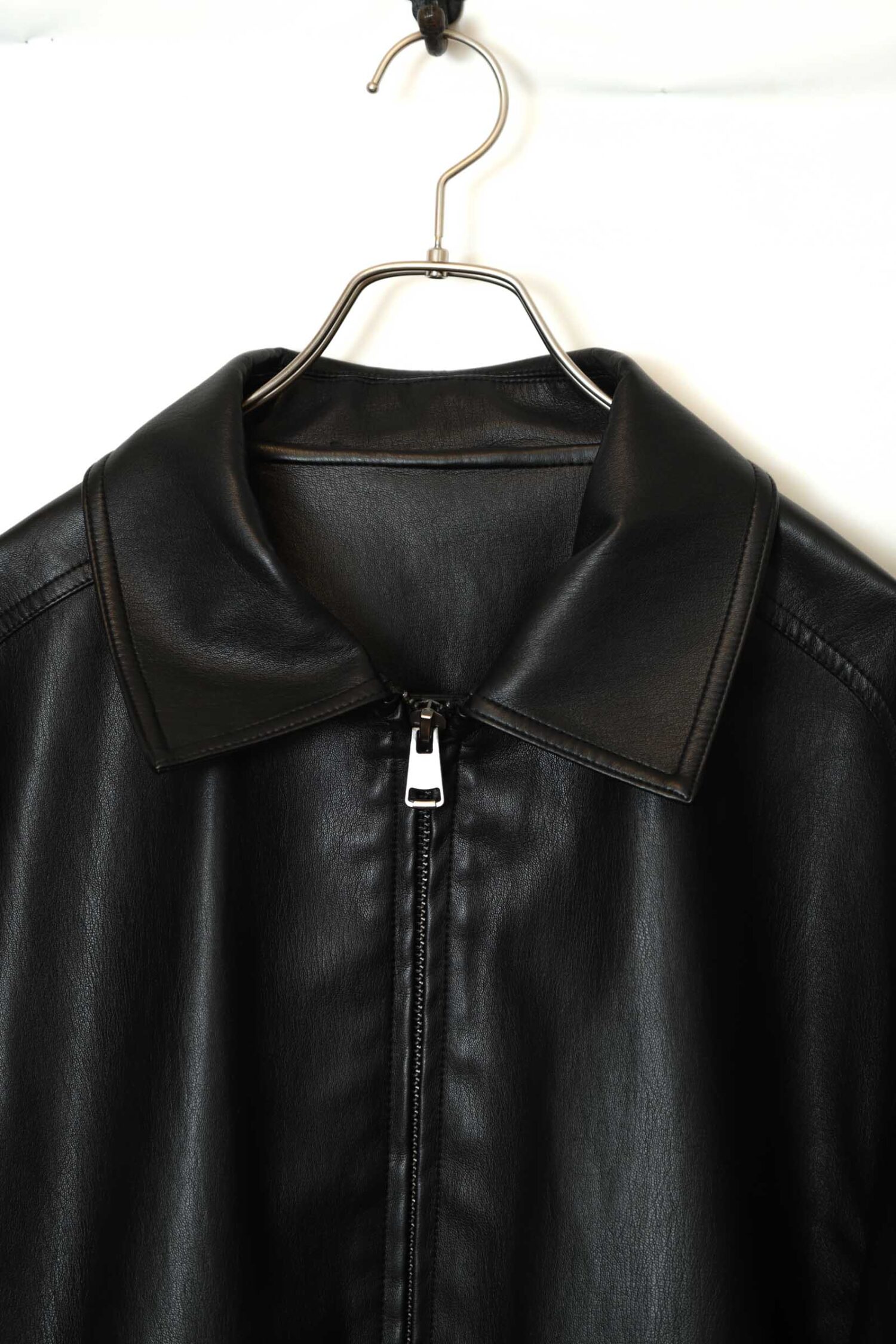 Alternative view of VINTAGE FAKE LEATHER JACKET/XL