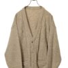 VINTAGE KNITED CARDIGAN/XL