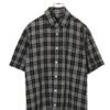 USED BURBERRY CHECK PATTERN SHIRT/L
