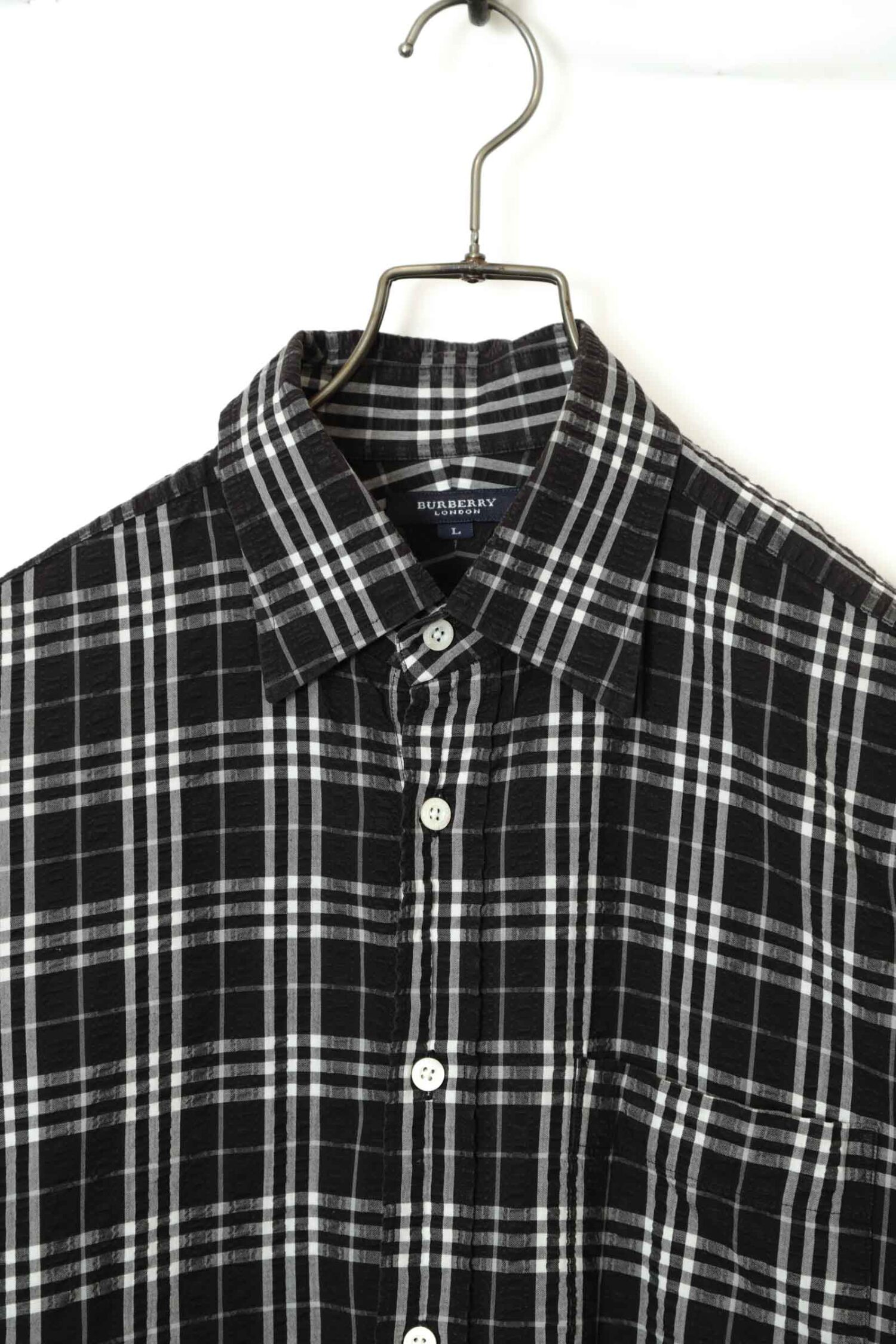 Alternative view of USED BURBERRY CHECK PATTERN SHIRT/L