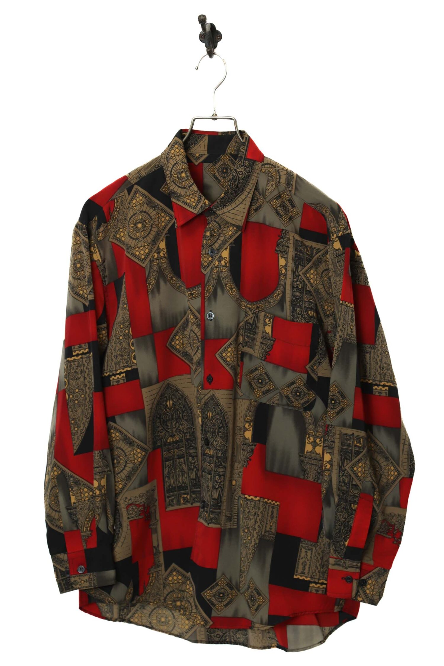 VINTAGE PRINTED SHIRT/L