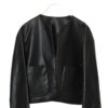 VINTAGE FAKE LEATHER JACKET/M