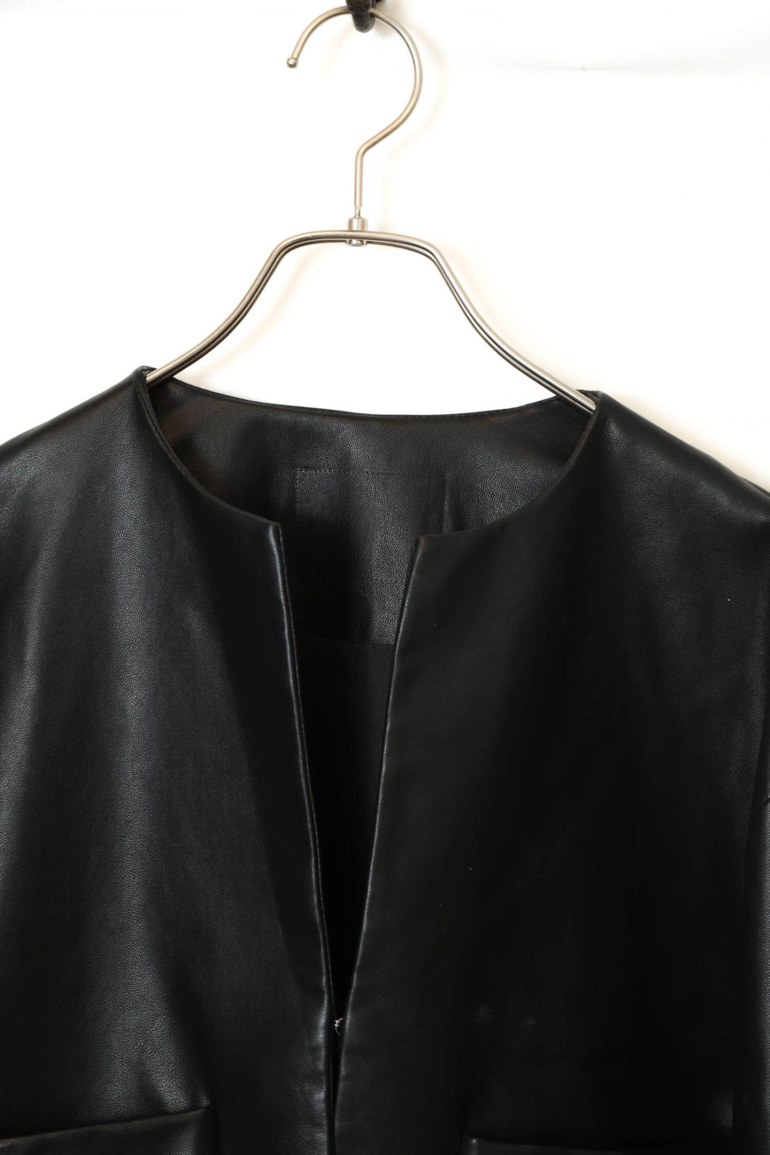 Alternative view of VINTAGE FAKE LEATHER JACKET/M
