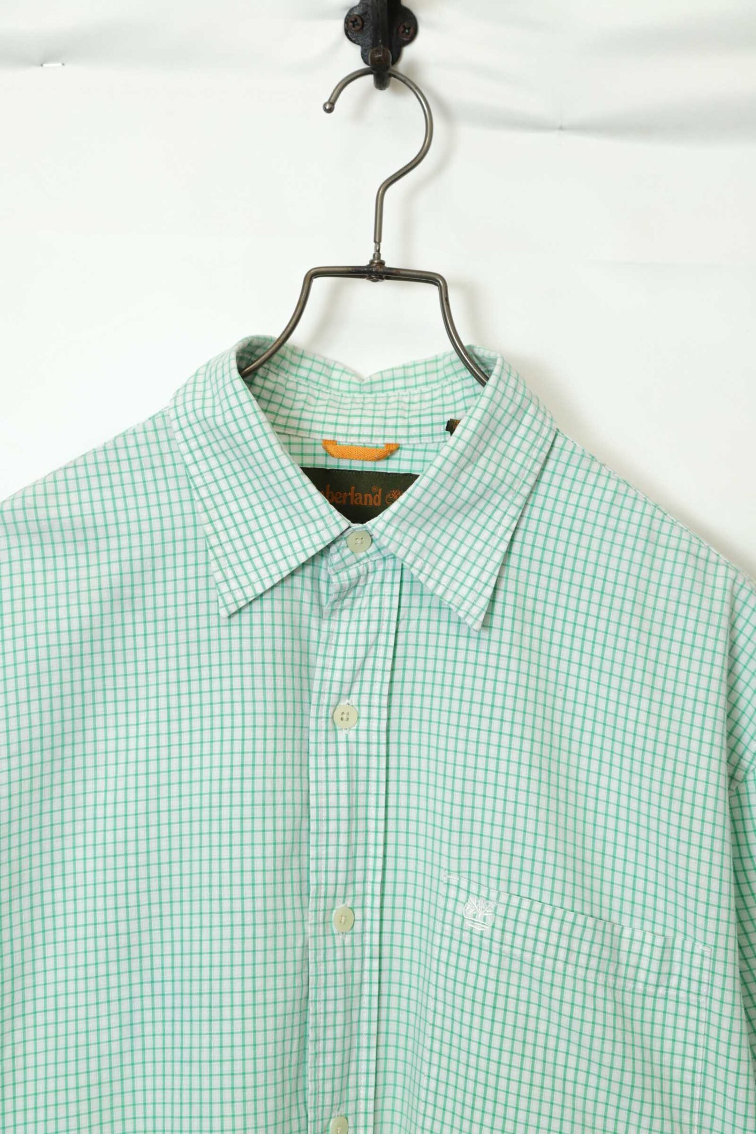 Alternative view of USED TIMBERLAND CHECK  PATTERN SHIRT/L