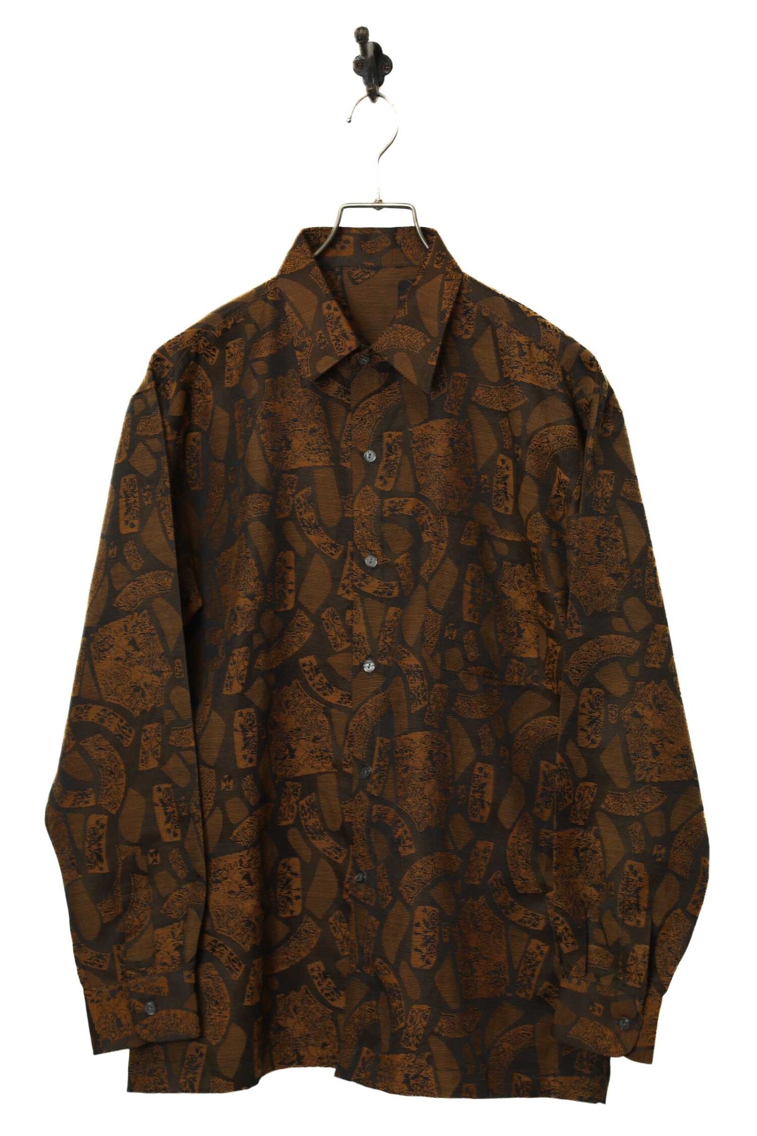 VINTAGE PRINTED SHIRT/L