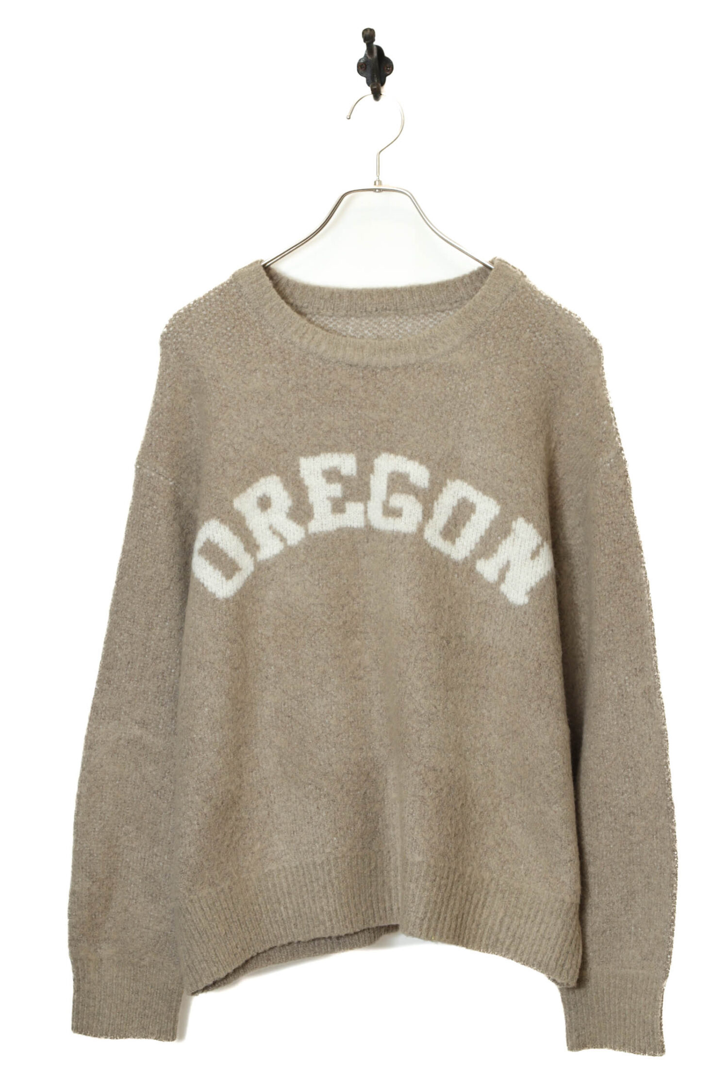 VINTAGE PATTERN KNITED SWEATER/XL