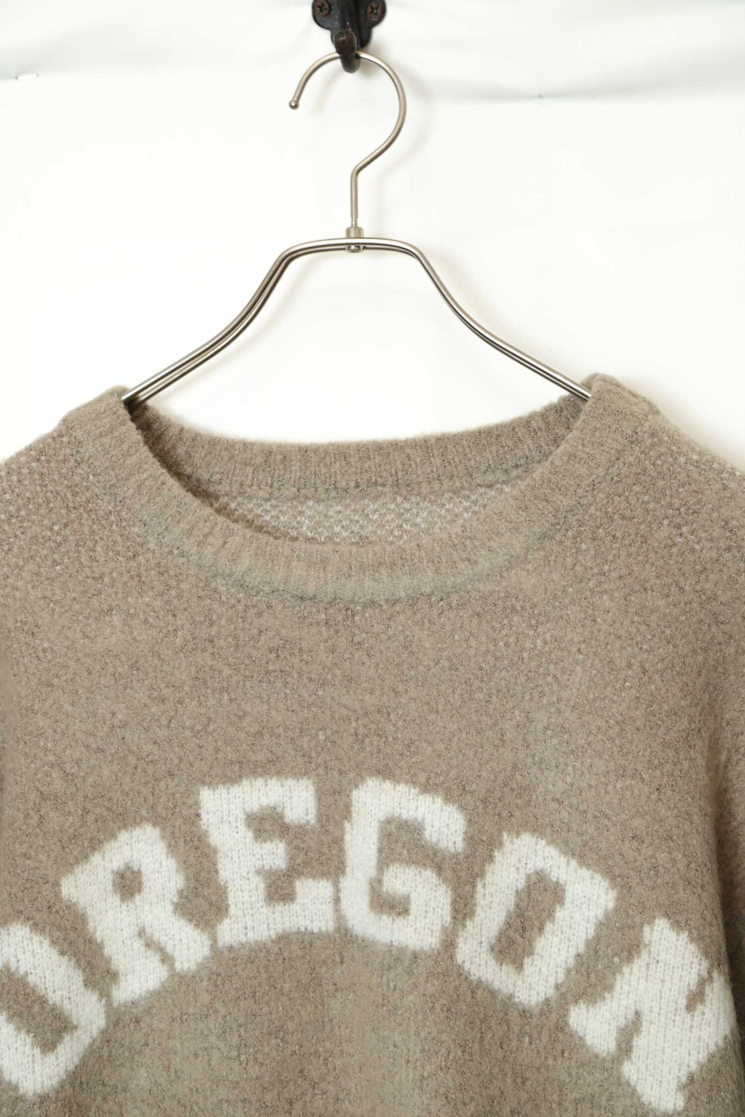 Alternative view of VINTAGE PATTERN KNITED SWEATER/XL