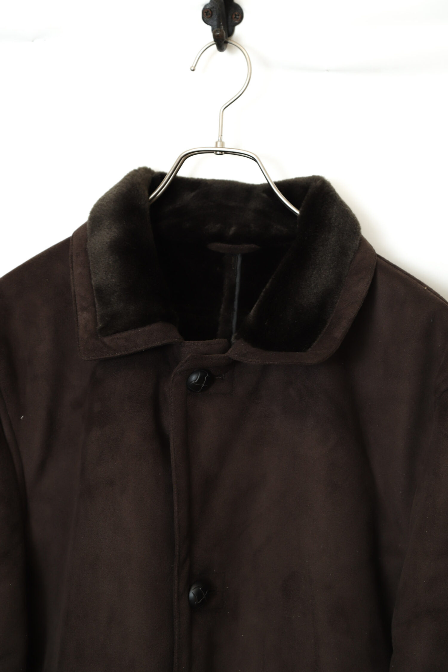 Alternative view of VINTAGE FAKE MOUTON JACKET/L