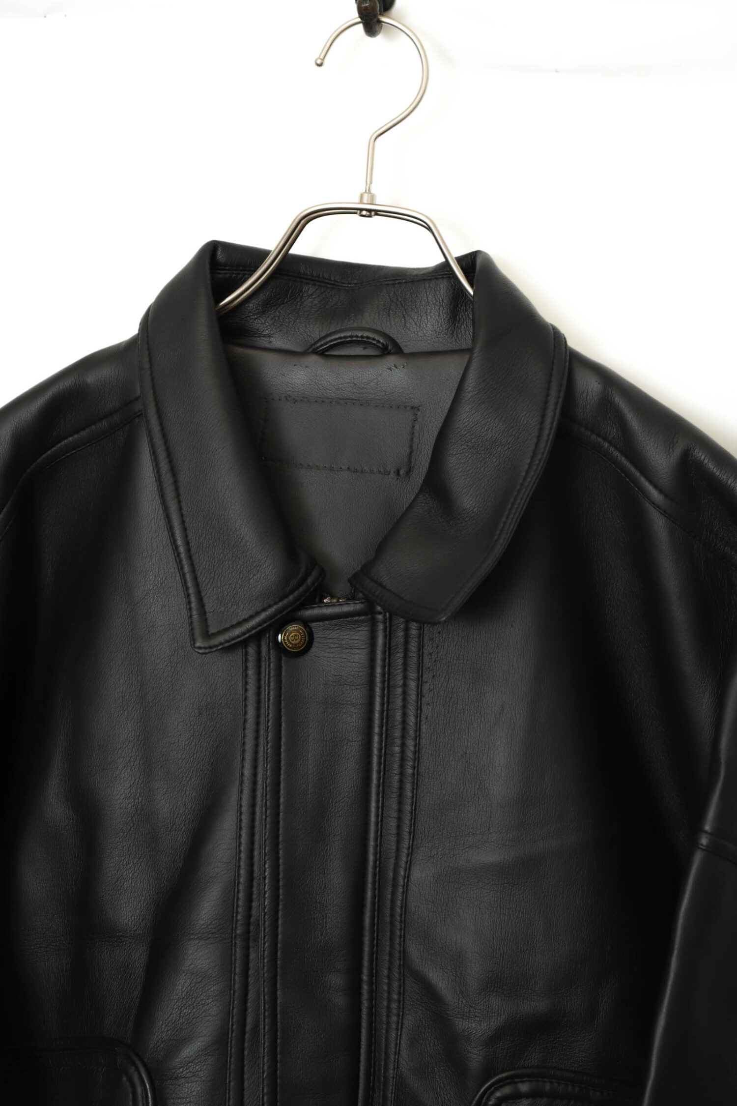 VINTAGE COW LEATHER JACKET/MADE IN CANADA/XL | 古着屋FERANTRACING