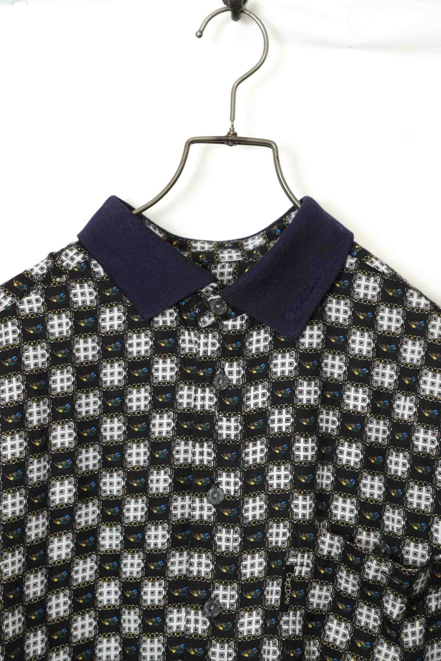 Alternative view of VINTAGE PRINTED PULL OVER SHIRT/L