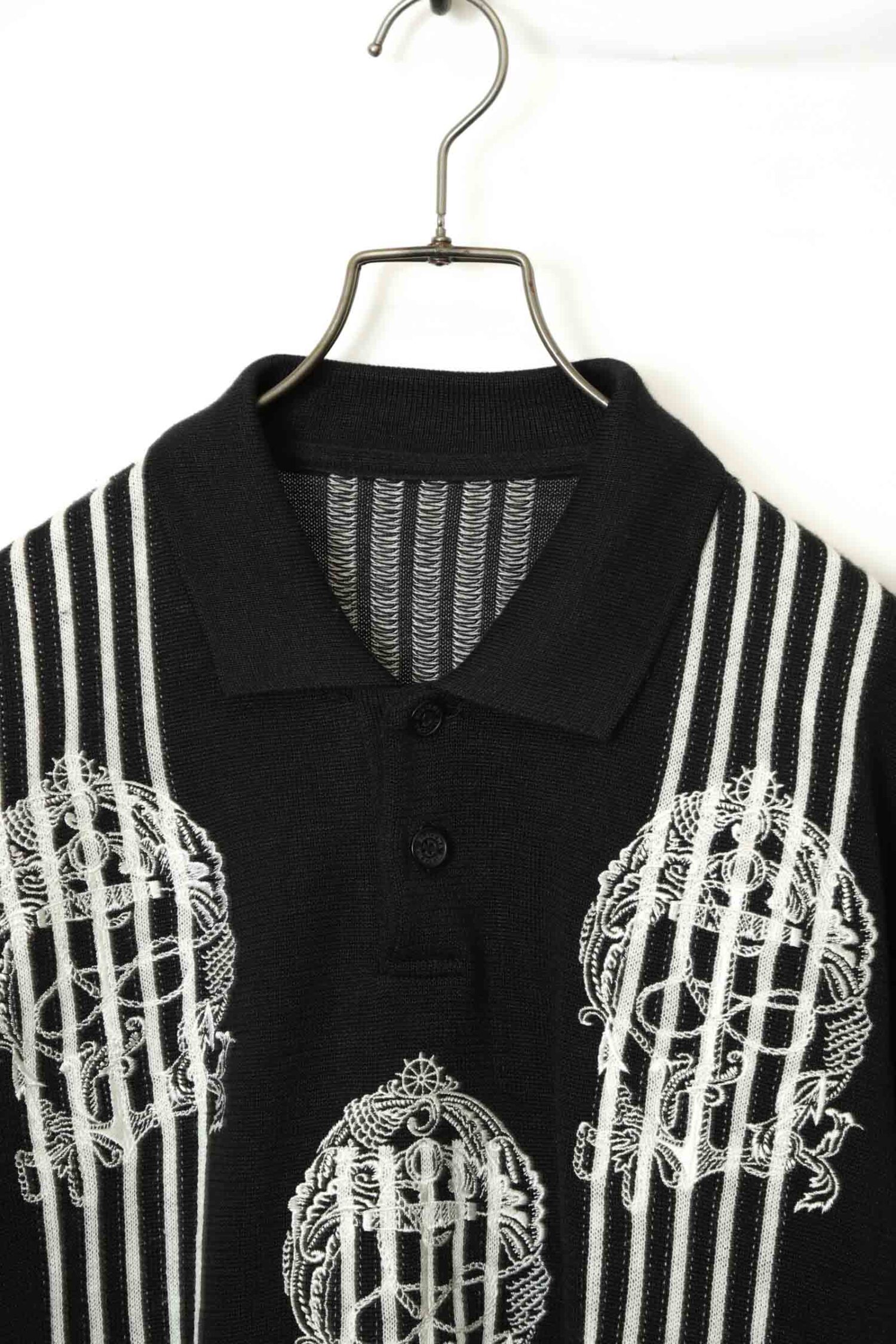 Alternative view of VINTAGE KNITED POLO SHIRT/M