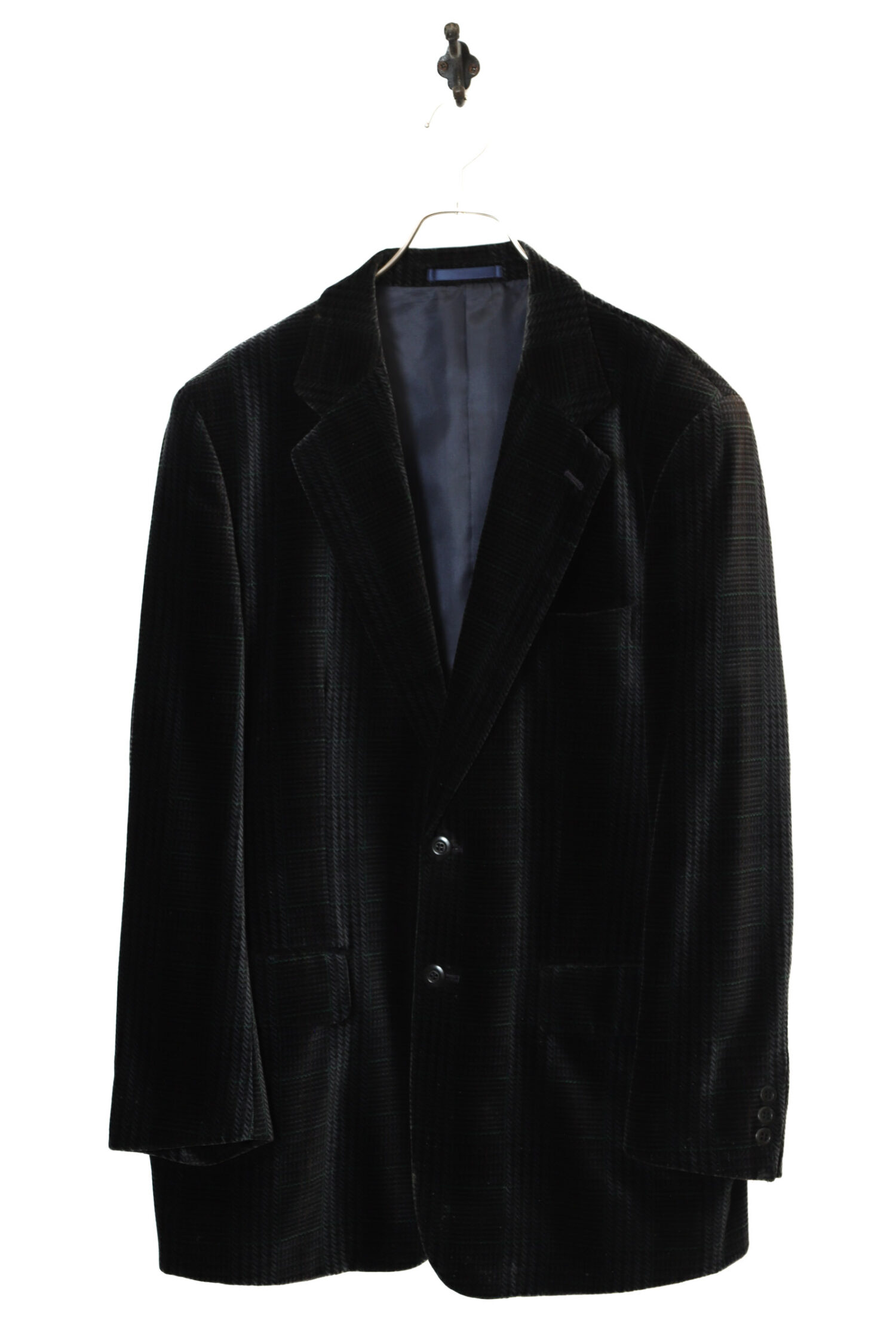 VINTAGE VELOUR TAILORED JACKET/M