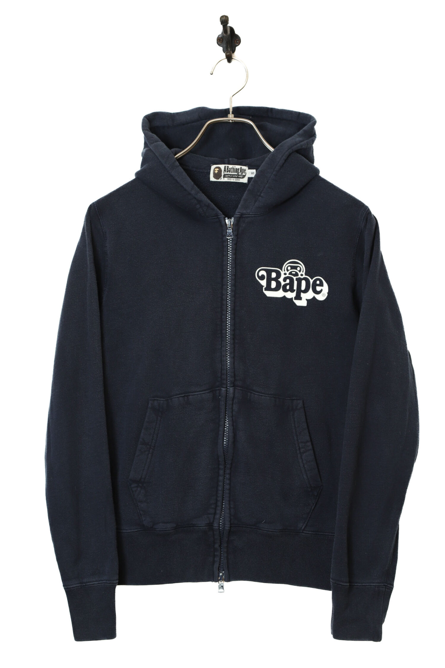 USED A BATHING APE SWEAT PARKA /S