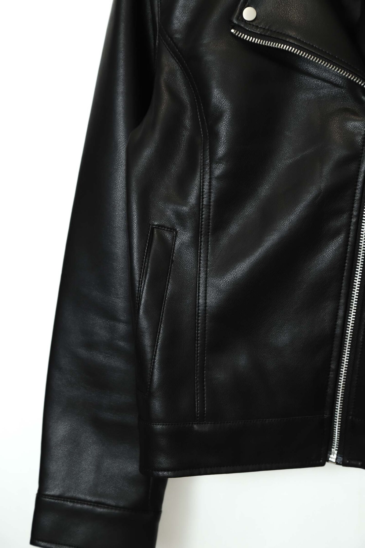 VINTAGE FAKE LEATHER RIDERS JACKET/S | 古着屋FERANTRACING【公式
