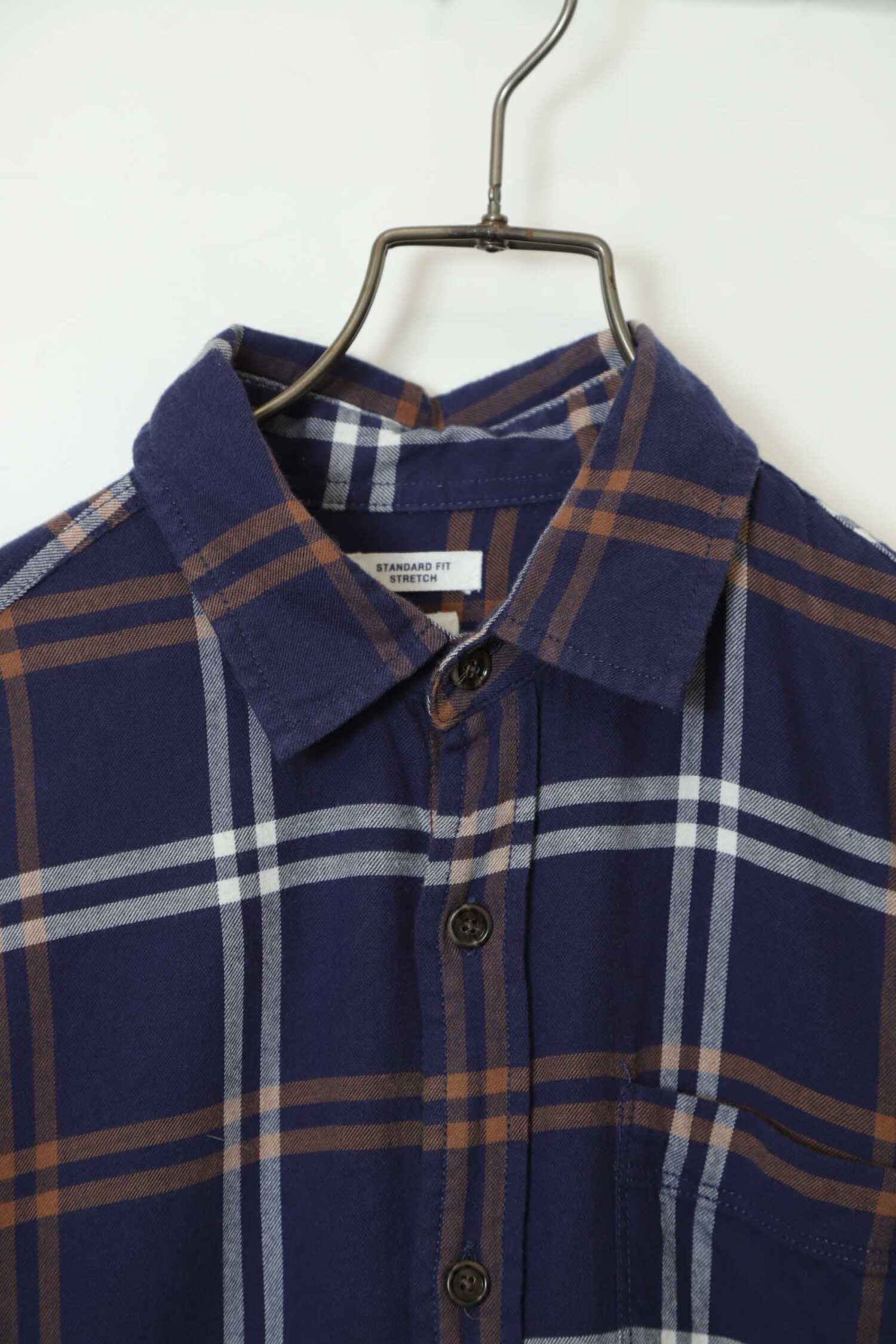 Alternative view of USED GAP CHECK PATTERN SHIRT/M