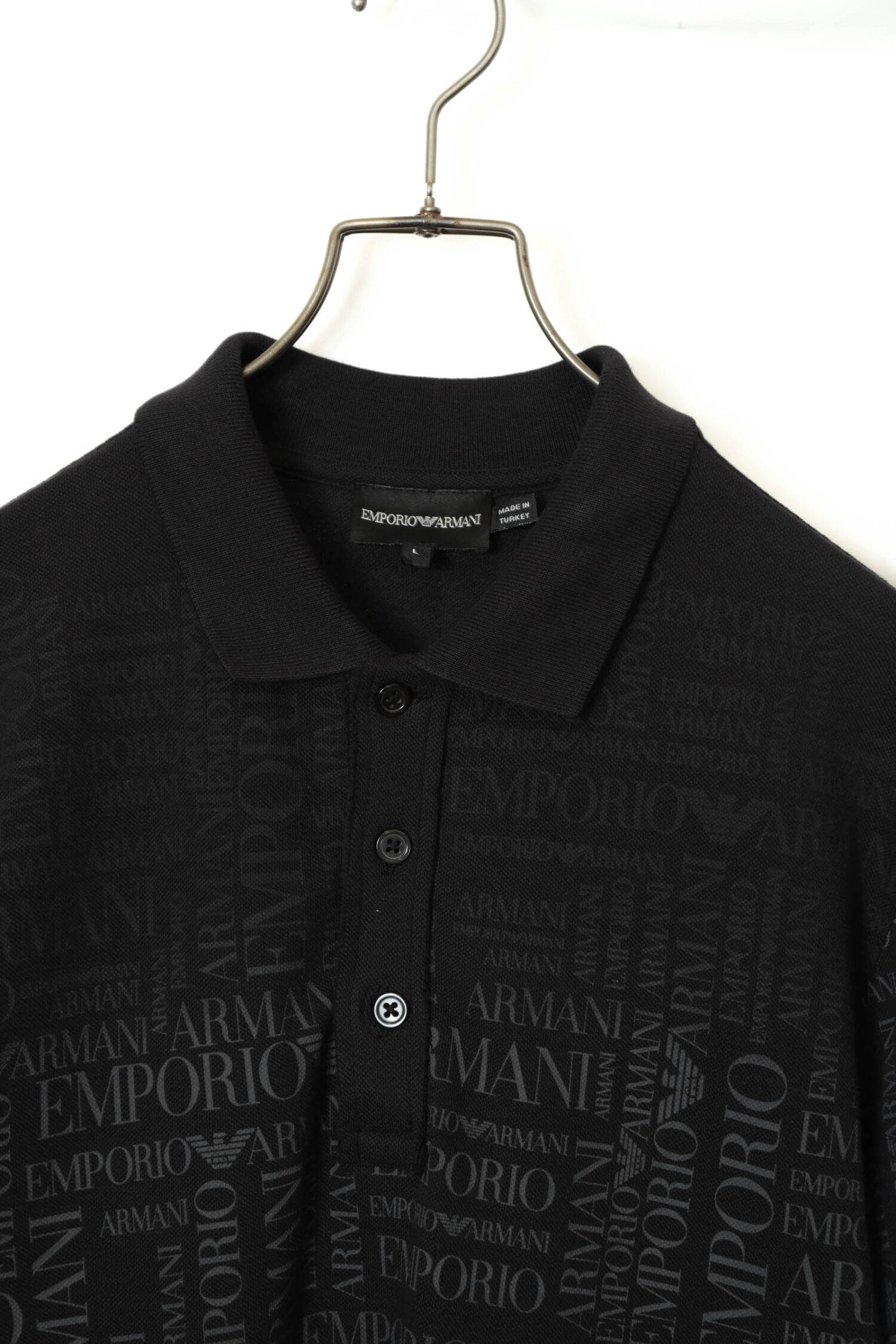 Alternative view of USED EMPORIO ARMANI POLO SHIRT/MADE IN TURKEY/M