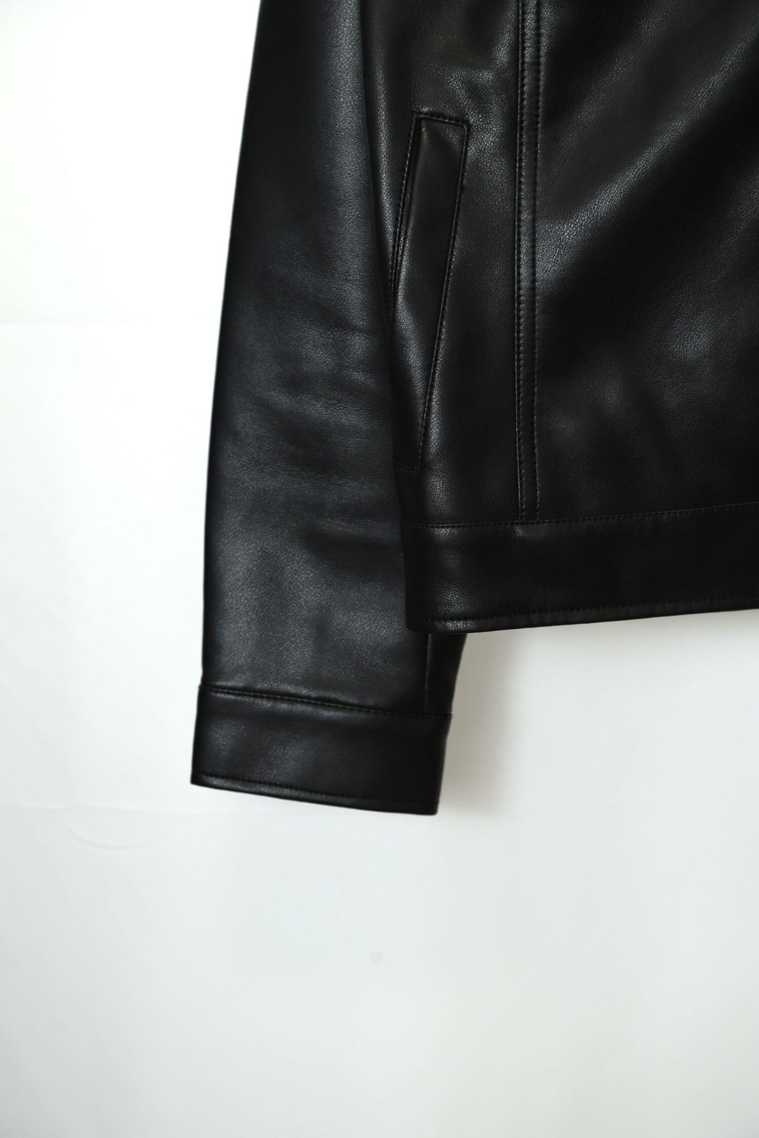 VINTAGE FAKE LEATHER RIDERS JACKET/S | 古着屋FERANTRACING【公式