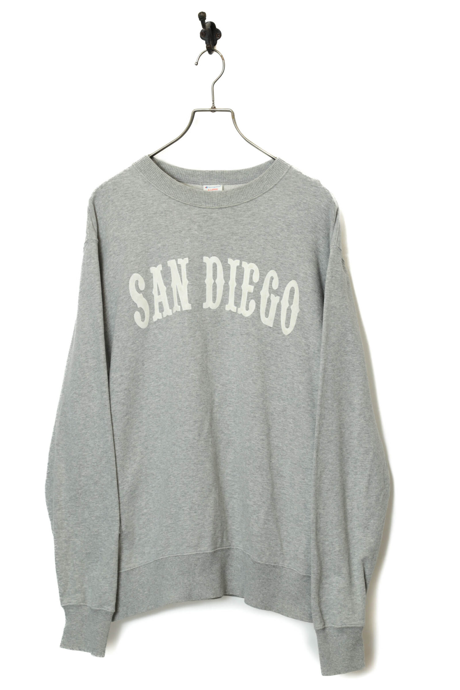 USED CHAMPION PRINT SWEAT SHIRT/XL