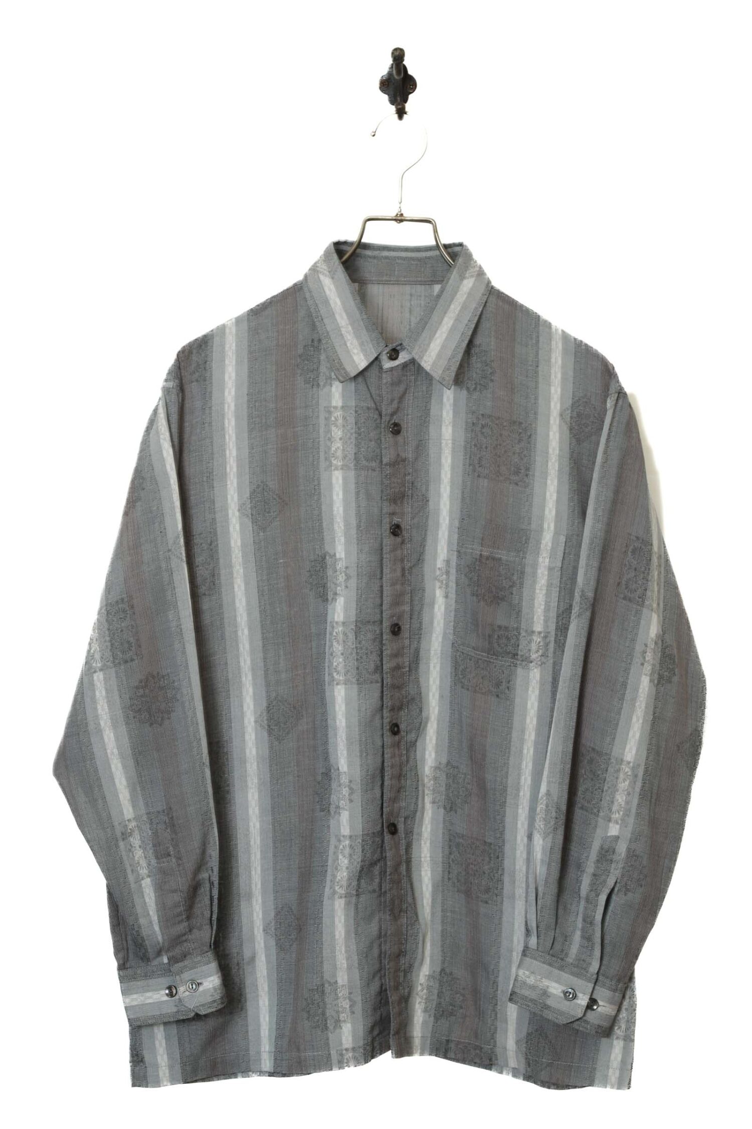 VINTAGE PRINTED SHIRT/L