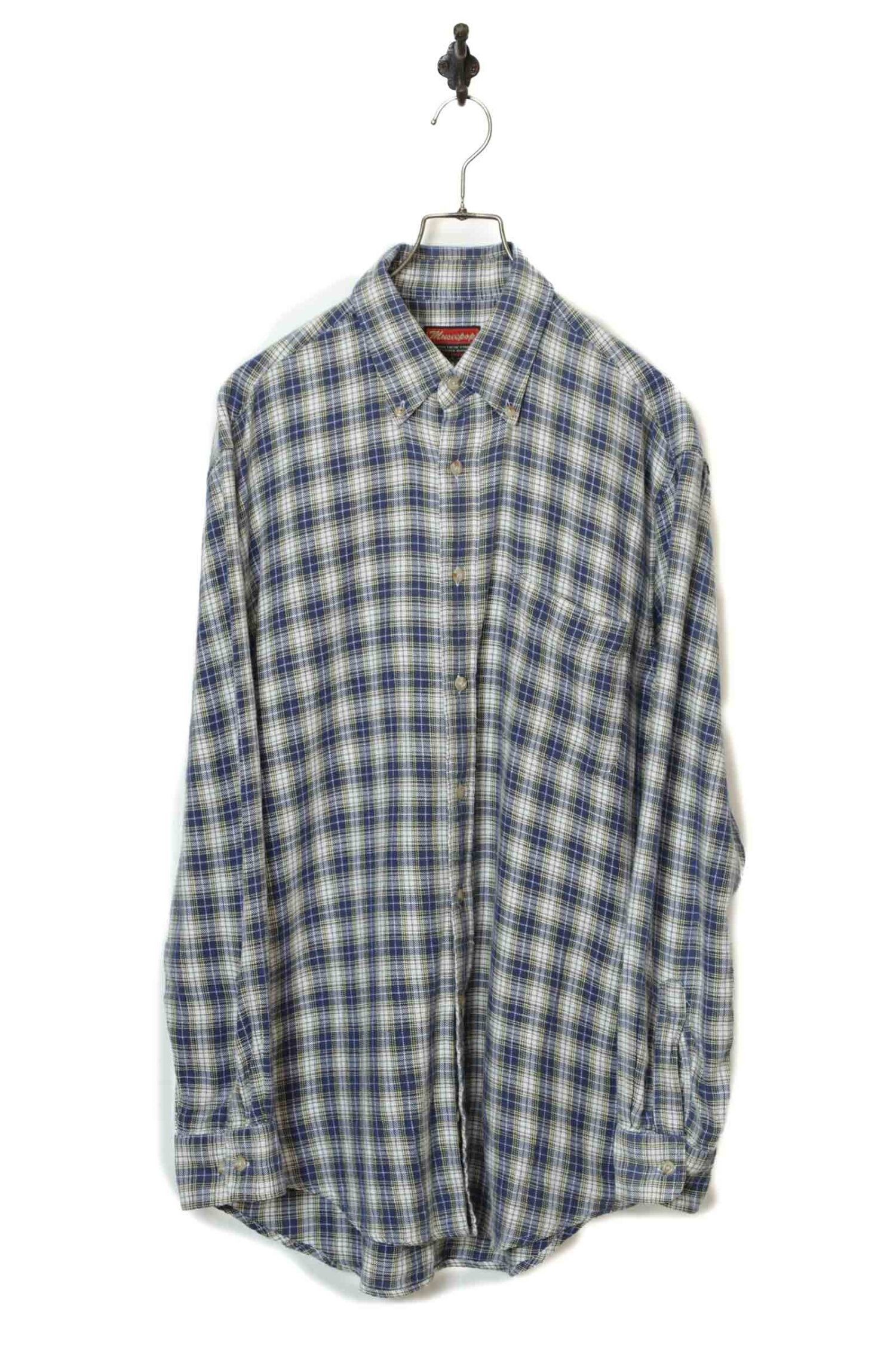 USED CHECK PATTERN SHIRT/L