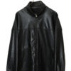 VINTAGE FAKE LEATHER JACKET/XL