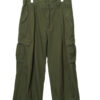VINTAGE MILITARY DESIGN WIDE CARGO PANTS/W84