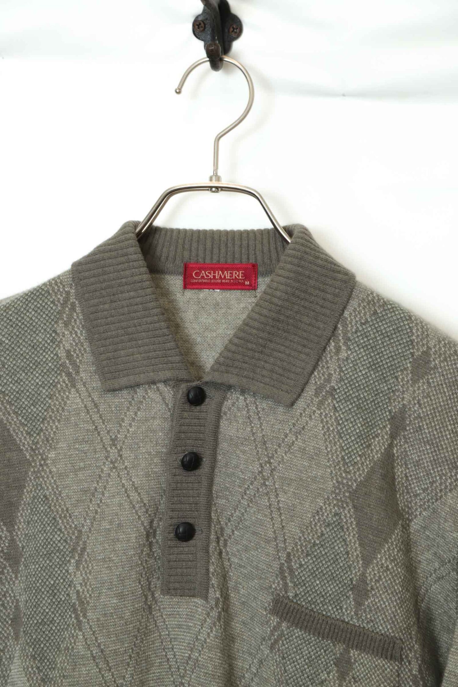 Alternative view of VINTAGE CASHMERE KNITED SWEATER/M