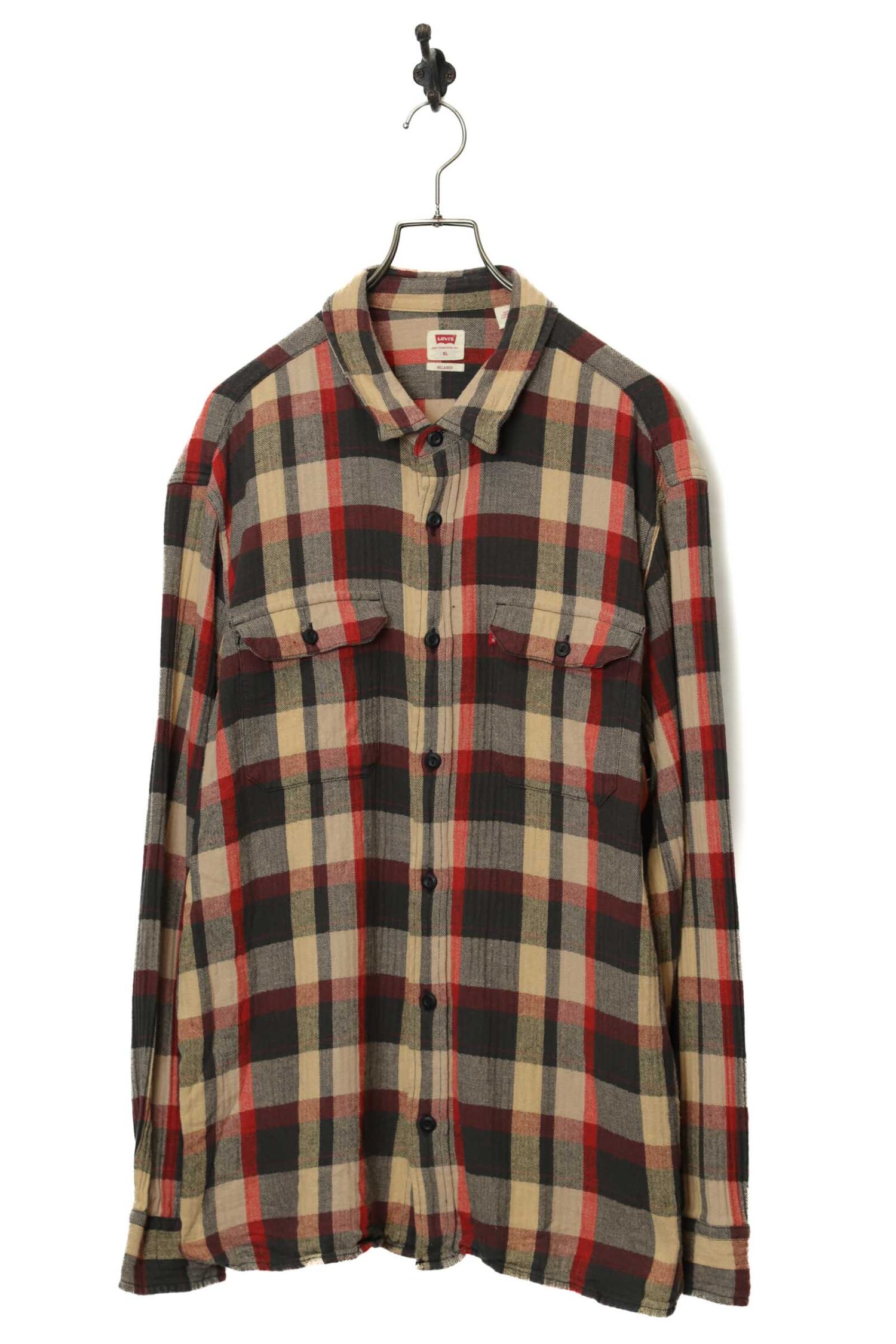 USED LEVI'S CHECK SHIRT/XL