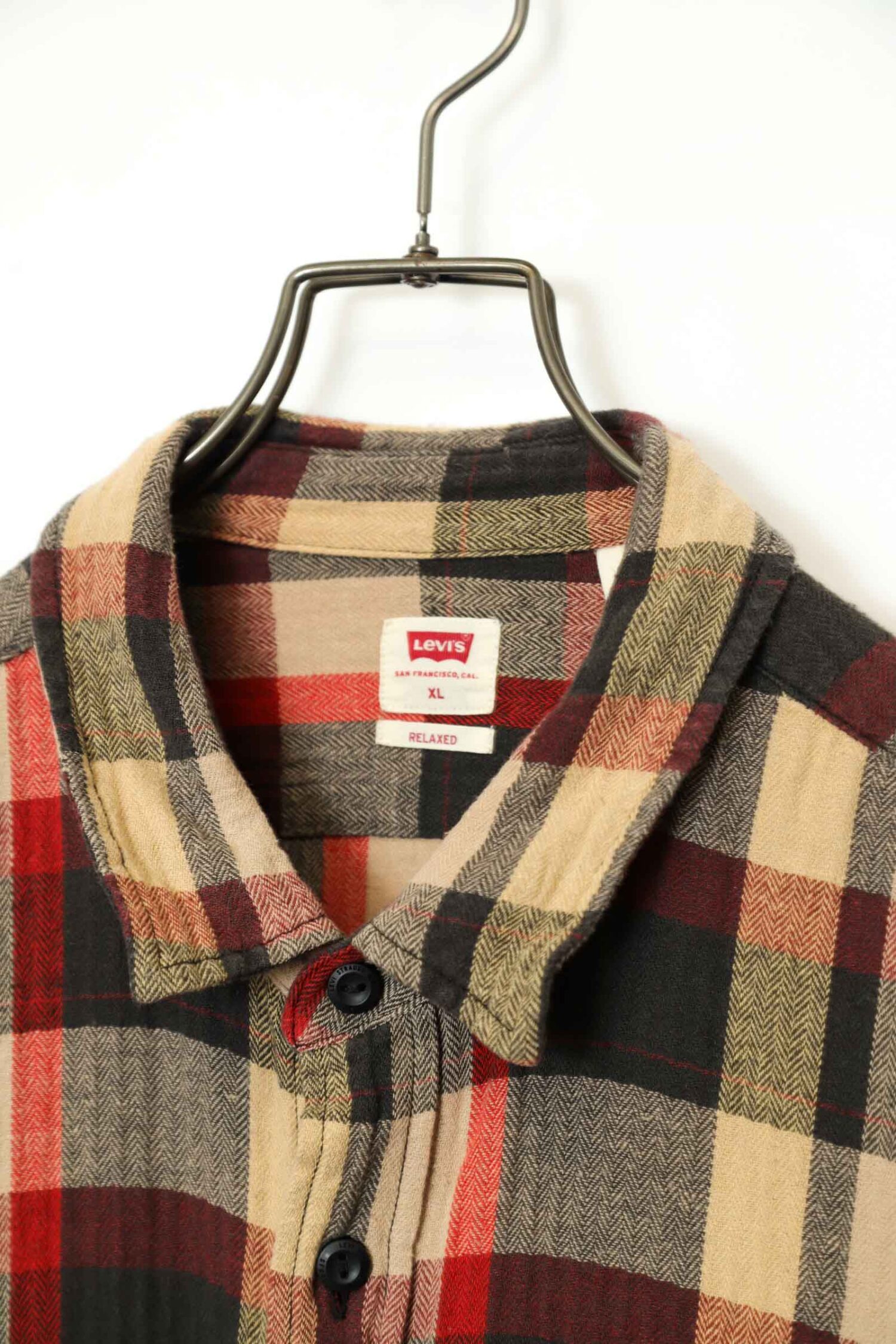 Alternative view of USED LEVI'S CHECK SHIRT/XL