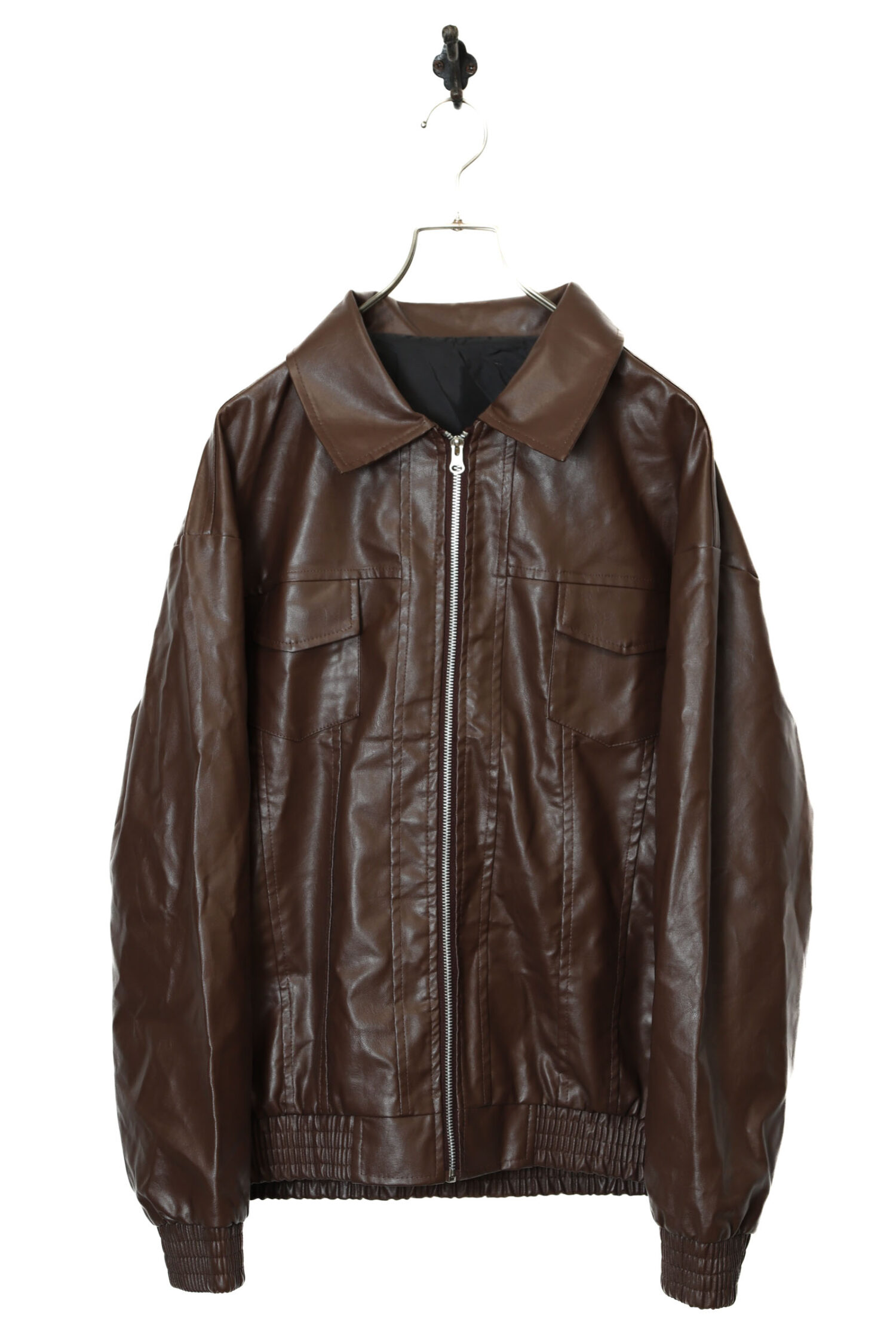 VINTAGE FAKE LEATHER JACKET/L | 古着屋FERANTRACING【公式】|東京