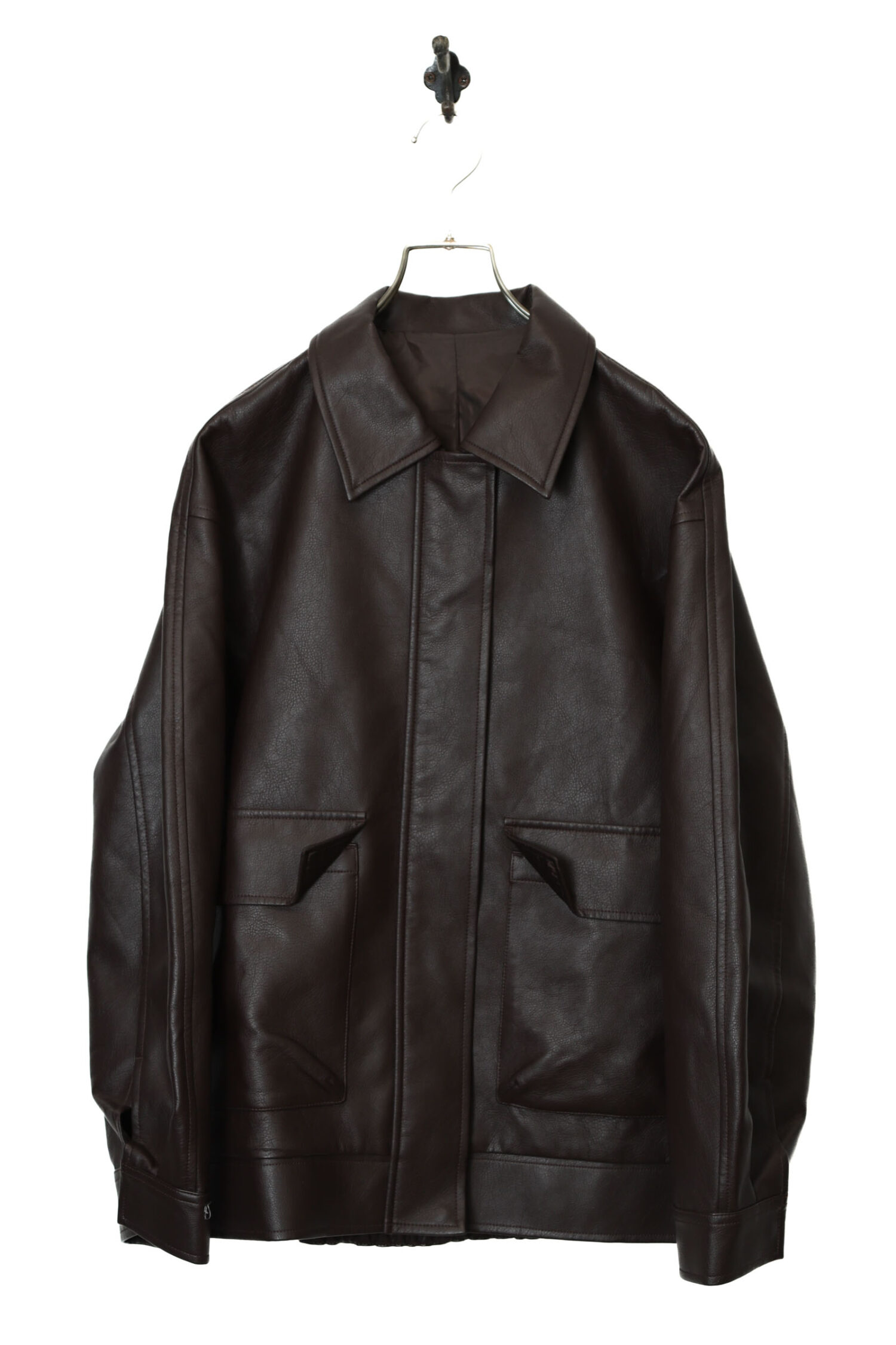 VINTAGE FAKE LEATHER JACKET/M | 古着屋FERANTRACING【公式】|東京